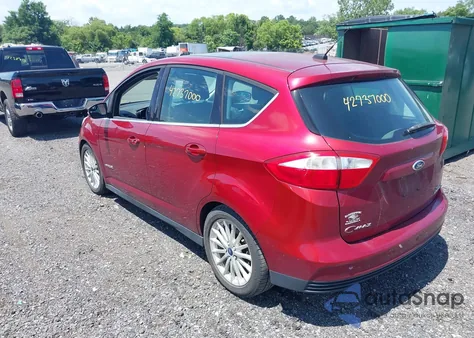 2014 Ford C-Max Hybrid Sel из США, поврежденный, VIN 1FADP5BU9EL514998